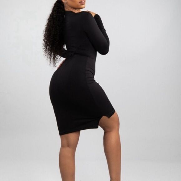 Buffbunny fall in love long sleeve compressive dress - Picture 2 of 5